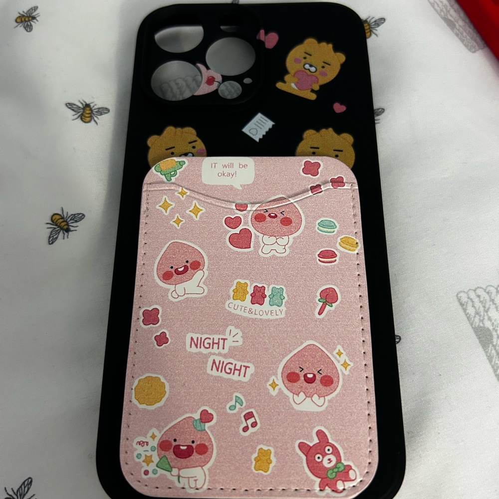 iPhone 14 pro max case with card holder but detachable